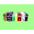 High Quality Colored Custom Round Corner Engraved Game Dice